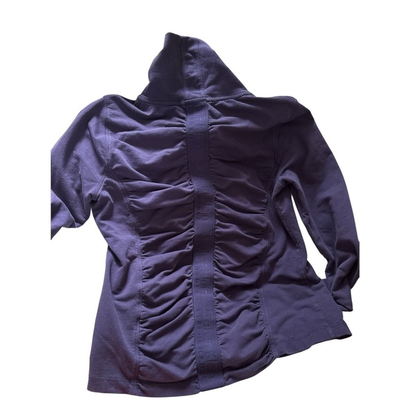 Calvin Klein Performance Purple Bomber Jacket with Sleek Design - Picture 2 of 5